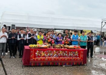 台中高美濕地「陽光公廁」開工祈福典禮　林副秘書長：迎來絕美蛻變提升觀光品質