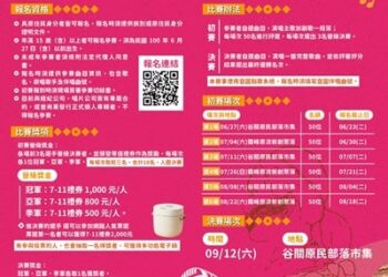 聽歌、避暑、逛市集!台中「原民歌喉戰」6/27谷關開唱 點亮夏日原民經濟 10 聽歌、避暑、逛市集!台中「原民歌喉戰」6/27谷關開唱 點亮夏日原民經濟