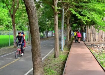 台中潭雅神綠園道升級完工! 　人車分流、軍地縫合 打造安心悠遊新體驗