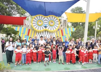 斥資6,000萬打造貓頭鷹主題遊戲場　豐原翁明公園兒童節前啟用成最暖禮物