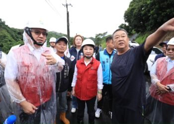 霧峰暗坑巷復建工程完工　盧市長視察肯定提升防災韌性