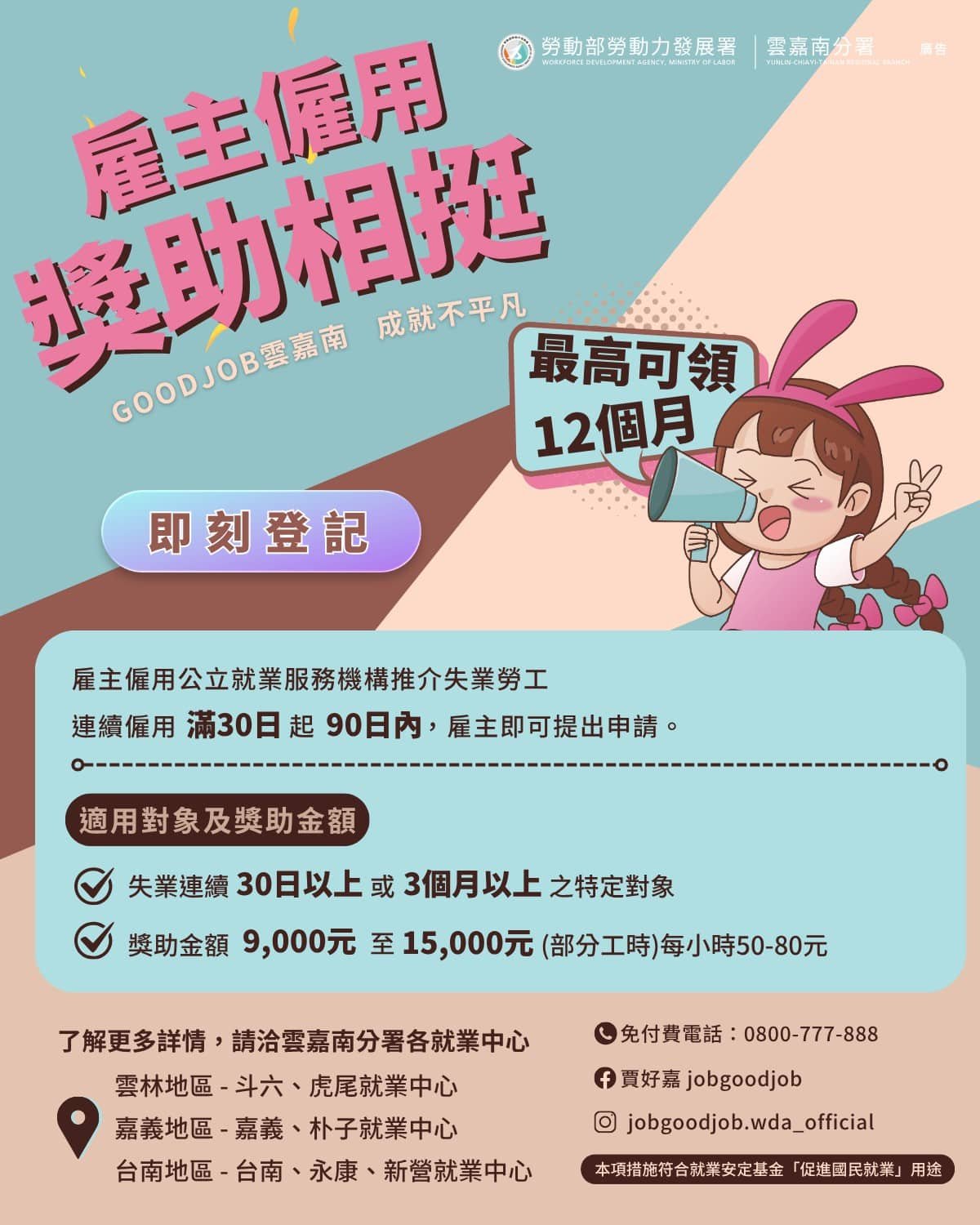 勞動部協助全職婦女重返職場 職訓津貼、僱用獎助雙管齊下 1 1 3 1