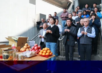 投縣府舉辦年終尾牙祭拜　縣長許淑華祈求一切平安