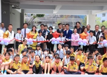 近16億元打造完整校園！　盧市長兌現設校承諾　樹德國小水圳生態成校園新亮點