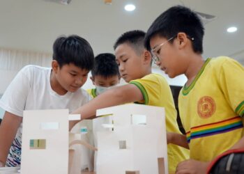 美感種子在校園萌芽　台中市「大手攜小手計畫」 引領學童探索建築美學
