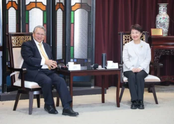 對外關係協會會長令狐榮達一行拜會中市府　盧市長感謝長期襄助城市外交