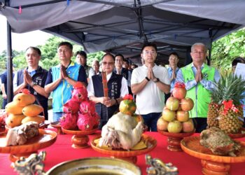 打造安全回家路！石岡頭坪巷斥資3千萬啟動災後復建　民政局長：提升山城道路防災韌性