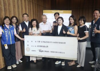 中市18校獲贈180萬發展機器人課程　教育局感謝企業回饋挹注科技教育