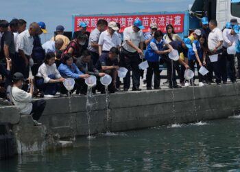 從魚苗放流到海廢再生 雲林實踐海洋永續新願景 6 從魚苗放流到海廢再生 雲林實踐海洋永續新願景