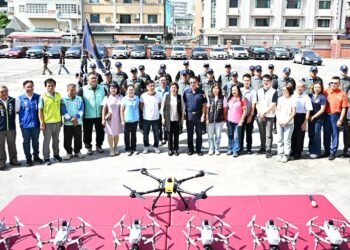 彰化縣警察局無人機隊正式成軍　打造空中勤務新戰力