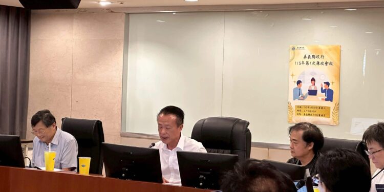 嘉義縣政府召開「115年度第1次廉政會報」 1 2 34