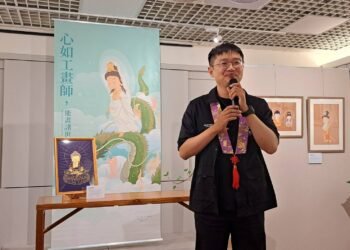 心如工畫師  能畫諸世間　丁丁Q版佛畫　即日至7/18日　在新北三重禪淨中心展出