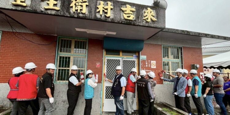 阿里山鄉來吉衛生室重建工程敲磚祈福典禮 1 33 4 8