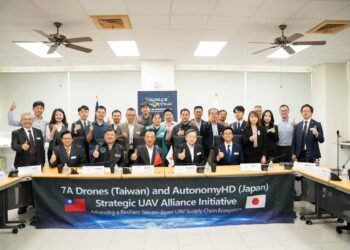 深化台日無人機合作　翁章梁見證Autonomy HD與新樂飛簽署戰略合作MOU
