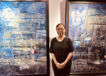 游雯珍疊影水彩畫展在蕭如松藝術園區展出 5 游雯珍疊影水彩畫展在蕭如松藝術園區展出
