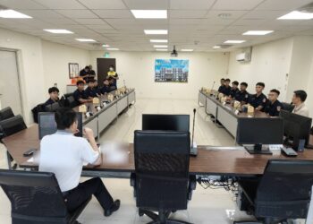 【竹山警分局迎警專學生暑期實習　培育未來警界人才】
