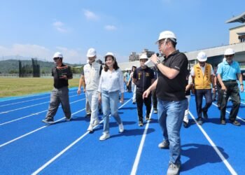 基隆市立田徑場AI智能運動中心　國家認證9月試營運