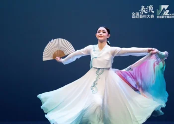埔里國中學生曼妮·石卡達華度勇奪全國舞蹈賽特優第二　「飛花蝶語」朝鮮舞驚艷全場