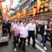盧秀燕返鄉基隆奠濟宮贈匾 謝國樑陪逛廟口嚐小吃 11 盧秀燕返鄉基隆奠濟宮贈匾 謝國樑陪逛廟口嚐小吃