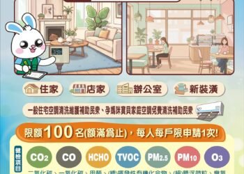 守護「嘉」裡好空氣　嘉義市免費室內空氣品質診斷服務開跑