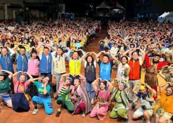 紙風車劇團竹山演出 《三國奇遇》嗨翻全場