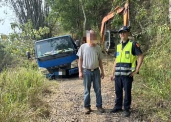桃園民眾送貨至大埔　導航迷失山區產業道路　中埔警急救援