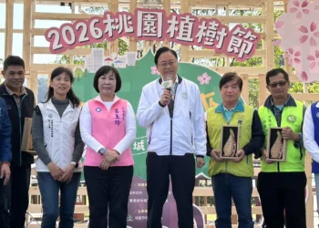 植樹節推動生態復育　張善政攜企業打造桃園珍稀植物基地