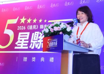 黃敏惠四度獲五星縣市長　嘉義市八大施政滿意度全台唯一突破8成