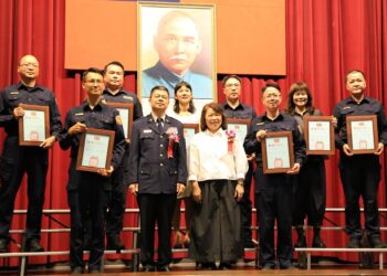 嘉市警察節表揚模範警察　黃敏惠：警察是城市安全最堅強後盾