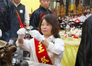 大天宮百年古禮祝壽 黃敏惠:幸福沒奇蹟、嘉義市施政八冠全國第一 5 大天宮百年古禮祝壽 黃敏惠:幸福沒奇蹟、嘉義市施政八冠全國第一