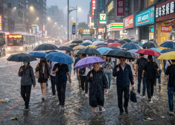短延時強降雨來襲！嘉義等9縣市列大雨警戒　山區防坍方落石