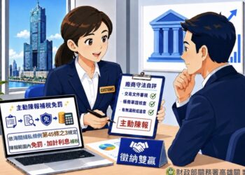 廠商落實守法自評　錯誤申報自首免罰　攜手海關共創雙贏