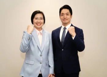 二度同框力挺徐欣瑩　蔣萬安期待台北竹縣科技治理緊密互動