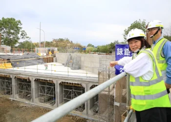 黃敏惠視察嘉北重大工程　強調交通與防洪雙軌並進