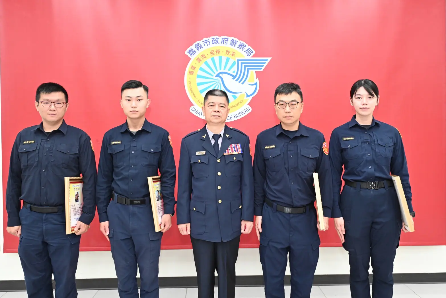 嘉市警月報表揚18績優員警 成功阻詐200萬守護民眾財產 1 IMG 9977