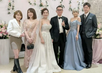 財經主播劉盈盈席開百桌世紀婚宴 黃仁勳親筆加持致賀
