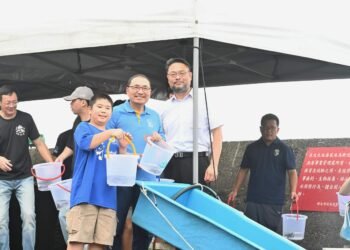 新北市推動復育放流　侯友宜：讓海洋資源永續發展