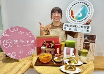 勞動部微創鳳凰貸款助「甜茶小姐」打造新世代茶文化