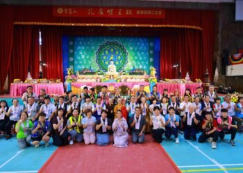 靈鷲山水陸先修五法會齊誦《孔雀明王經》息災護國世界和平
