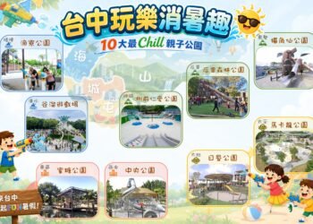 中市持續打造全台最Chill親子城市　逾250座特色公園、美樂地3.0陪孩子放電一整個暑假