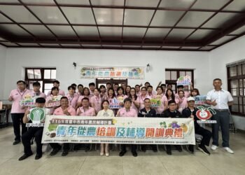 115年度台中市青年從農培訓開訓　受訓合格將核發6萬培訓津貼