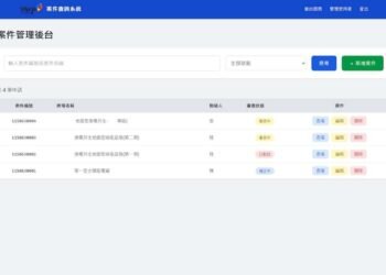 雲林打造光電智慧治理新模式 雙平台上線提升案件透明度與管理效率 9 雲林打造光電智慧治理新模式 雙平台上線提升案件透明度與管理效率