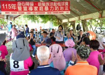 雲林縣槌球協會舉辦身心障礙者及銀髮者槌球賽　選手以球會友跨縣市交流