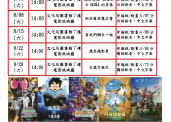 南投縣政府文化局8月份週末電影院 歡迎您前來欣賞精選五部強檔佳作 4 南投縣政府文化局8月份週末電影院 歡迎您前來欣賞精選五部強檔佳作