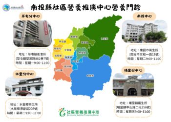 南投社區營養推廣中心「免費一對一諮詢」助長輩遠離衰老