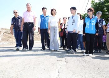 許縣長率隊會勘南投市14項地方建設簽核逾2,100萬元經費　 傾聽民意解決民瘼　打造安全宜居生活環境