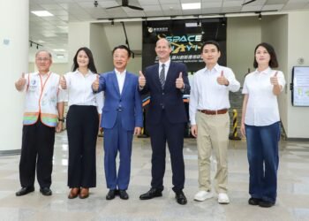 歐洲經貿辦事處處長谷力哲拜會嘉義　交流無人機產業與合作契機