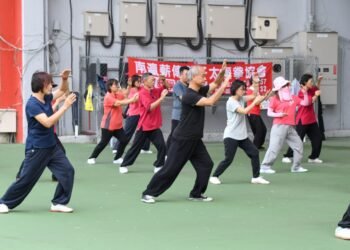 周澄傑、楊美靜　奉獻心力教太極