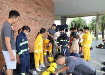 小小消防員暑期營扎根防救災觀念與逃生技巧 26日首場麥寮社教園區登場 11 小小消防員暑期營扎根防救災觀念與逃生技巧 26日首場麥寮社教園區登場