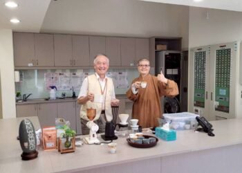 蘭陽仁愛之家安養中心暖心日常 當手沖咖啡遇上功夫茶 5 蘭陽仁愛之家安養中心暖心日常 當手沖咖啡遇上功夫茶